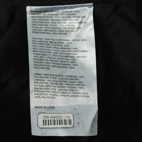 The Ragged Priest 6 Black Silver Flame‎ Trench Coat Y2K Alt Festival Rave Goth - Picture 8 of 12